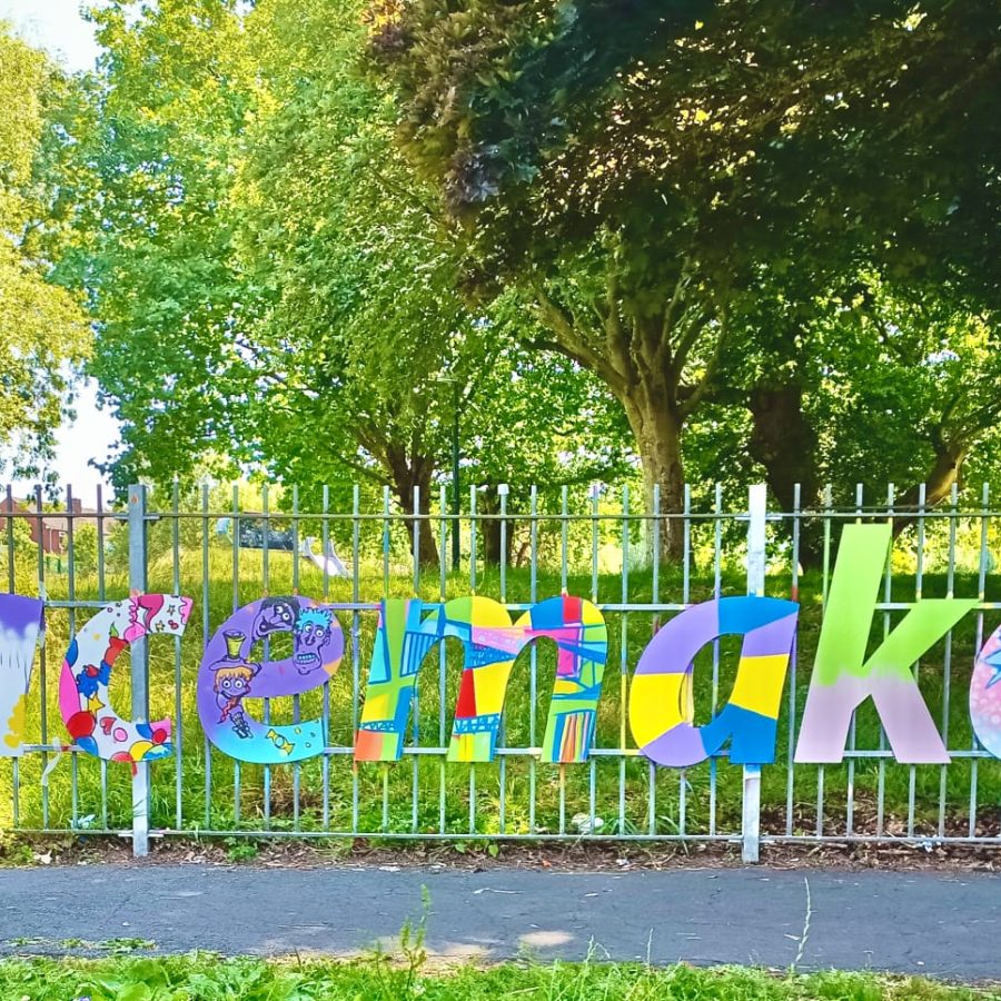 What a fantastic piece of art, as designed by the people of Hartcliffe & Withywood and installed by Duncan